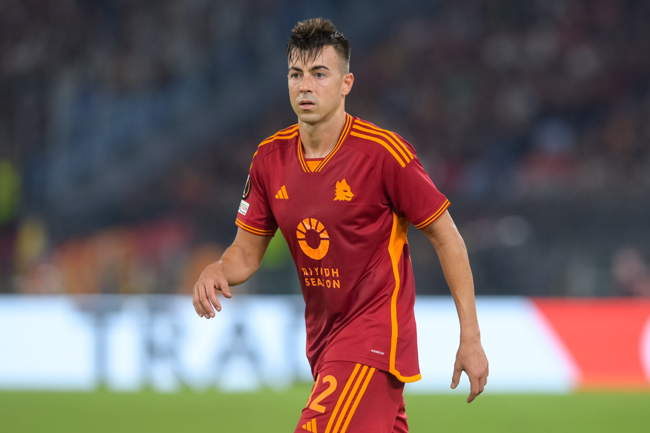 Stephan El Shaarawy con la maglia della Roma