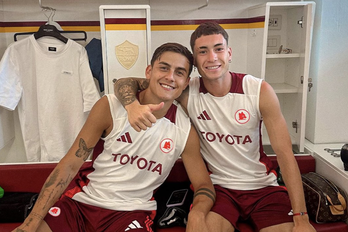 Matias Soulé e Paulo Dybala