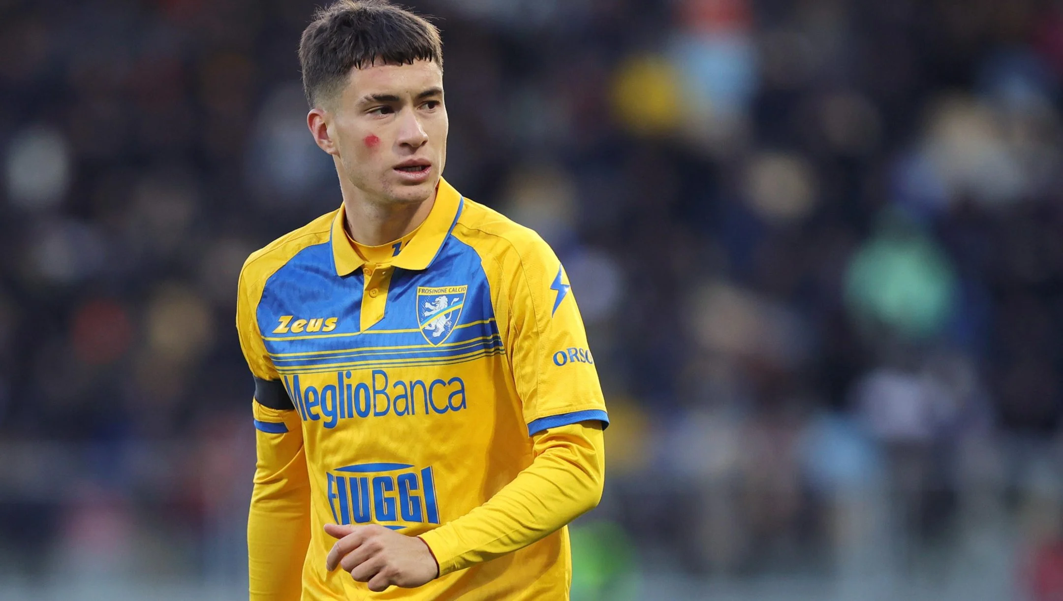 Soule con la maglia del Frosinone