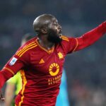 Romelu Lukaku con la maglia della Roma